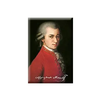 Dekorativní magnet Plumeria Plu - Magnetka Barbara Krafft Mozart - 8 x 5,5 cm