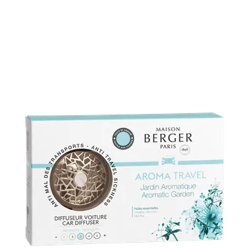 Vůně do auta MAISON BERGER PARIS Maison Berger – Vůně do auta Aroma Travel s vůní Aromatic Garden