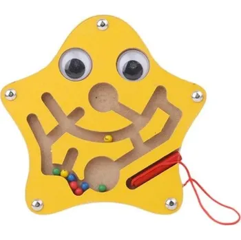 Hrací kostka Magnetické kuličkové bludiště - Hvězda