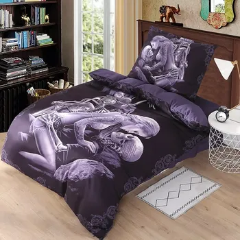 Povlečení POVLEČENÍ S 3D EFEKTEM 140x200/70x90cm - Milenci