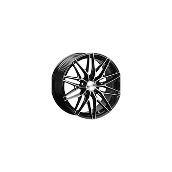 Alu kolo FF4 Skoda 8x18 5x114,3 ET40.00 černá lesklá + leštění