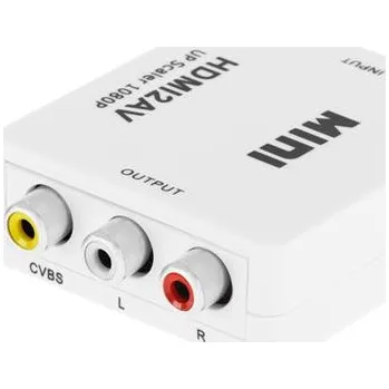 Redukce Převodník 3x RCA výstup/HDMI CABLETECH KOM0982