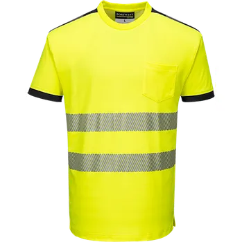 PORTWEST Tričko HiVis PW3 Velikost: XL, Barva: žlutá-černá