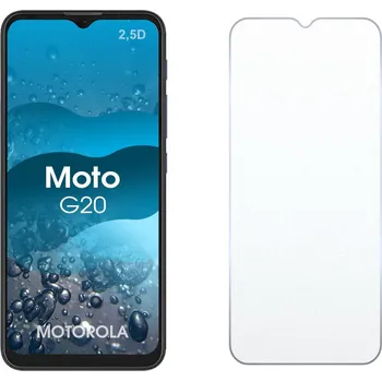 2.5D Ochranné tvrzené sklo na Motorola Moto G20