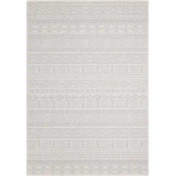 Koberec Vlněný koberec Agnella Noble Pera Světle Šedý - 133 x 190 cm