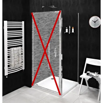 Boční stěna sprchová - sklo čiré, š. 100 cm, v. 190 cm (GS3110) Gelco