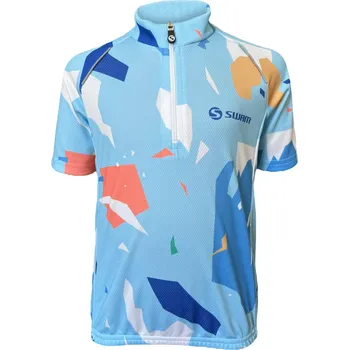 cyklistický dres Dětský cyklistický dres SWAM FUN ICESHARDS Velikost: 104