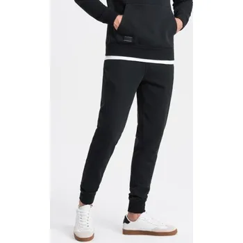 Pánské bavlněné tepláky joggers BASIC černé