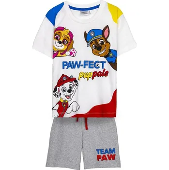Dívčí tričko KOMPLET TRIČKO A KRAŤASY TLAPKOVÁ PATROLA Velikost: 110