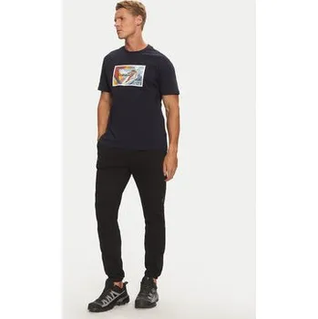 Pánské kalhoty Napapijri Teplákové kalhoty M-Badge NP0A4I33 Černá Regular Fit XL