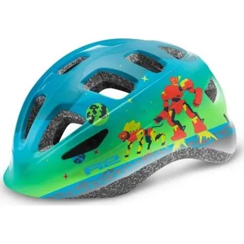 Cyklistická přilba dětská helma R2 BUNNY ATH28D - Modrá/zelená, (XS) 48-50cm