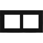 OBZOR DSD 00-00000-125K Rámeček dvojnásobný skleněný DECENTE, černý mat