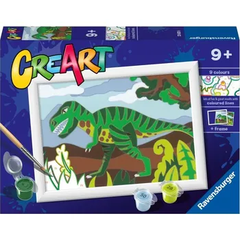 CreArt Toulající se dinosaurus