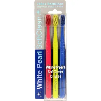 Zubní kartáček White Pearl SoftClean 7600+ kartáček 3 ks