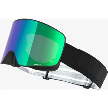 Lyžování WEDZE Lyžařské a snowboardové brýle G 900 HD S3 do hezkého počasí L BÍLÁ|ČERNÁ