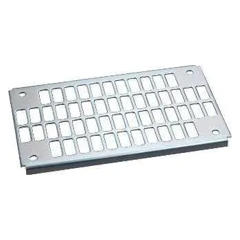 Elektrická zásuvka Schneider Electric NSYPMR2727 Montážní panel perforovaný pro 27x27 PLS