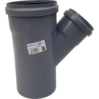 Kanalizační potrubí HT EA odbočka 45° - DN 40/40