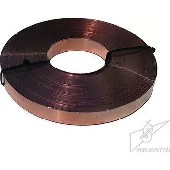 Izolační páska CU VODIVÁ PÁSKA 50bm, šíře 10 mm, tl. 0.035 mm (MĚDĚNÁ VODIVÁ ZEMNÍCÍ PÁSKA,)