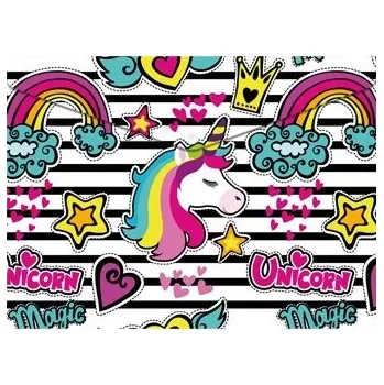 Plastová složka psaníčko A5 Magic Unicorn