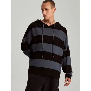 Pánský svetr Volný svetr - M - House - tmavošedý - 664CC-90X