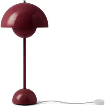 Lampička Stolní lampa Flowerpot VP3 "Dark Plum" &Tradition