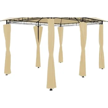 Zahradní stan Bočnice k altánu Topas 4x3m hnědá