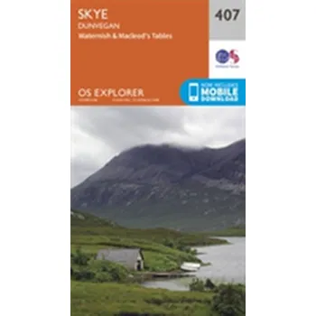 Encyklopedie Skye - Dunvegan - Ordnance Survey [EN] (2015, Skládaná mapa, Ordnance Survey)