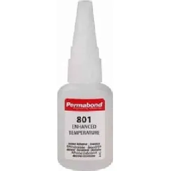 Průmyslové lepidlo PERMABOND 801 vteřinové vysokoteplotní lepidlo 20g