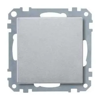 vypínač a zásuvka Schneider Electric MTN391860 Merten - Zaslepovací kryt, System M, Aluminium