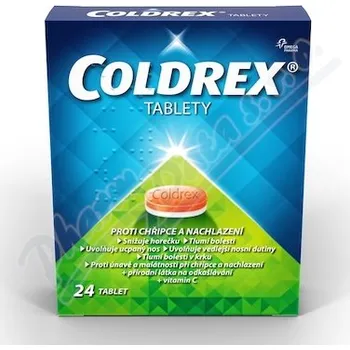 Lék Coldrex 500mg/25mg/5mg/20mg/30mg tbl.nob.24