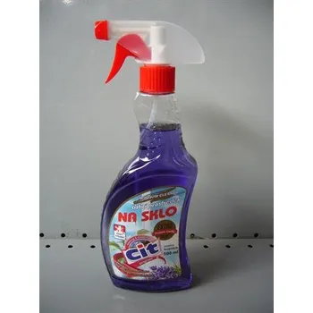 Čisticí prostředek na okna CIT na sklo 500ml s rozprašovačem Levandule