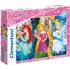 Puzzle Clementoni Supercolor Maxi Princezny Ariel, Locika a Popelka 60 dílků
