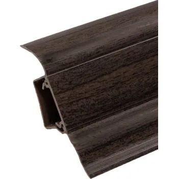 lišta soklová SLK 50 Döllken, akácie tmavá - W161 - 2,5m (Plastová soklová lišta Döllken SLK 50 W161,Elektrikářská lišta Döllken SLK 50 W161,Akátová tmavá,)