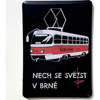 Dekorativní magnet Magnet - Šalina černá