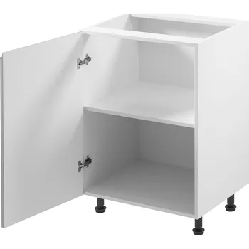 Kuchyňská skříňka ASPEN D60-P/L- bílá/bílá Otevírání vlevo