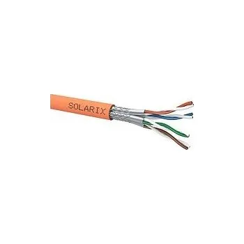 Síťový kabel Instalační kabel Solarix SSTP, Cat7, drát, LSOH, cívka 500m SXKD-7-SSTP-LSOH