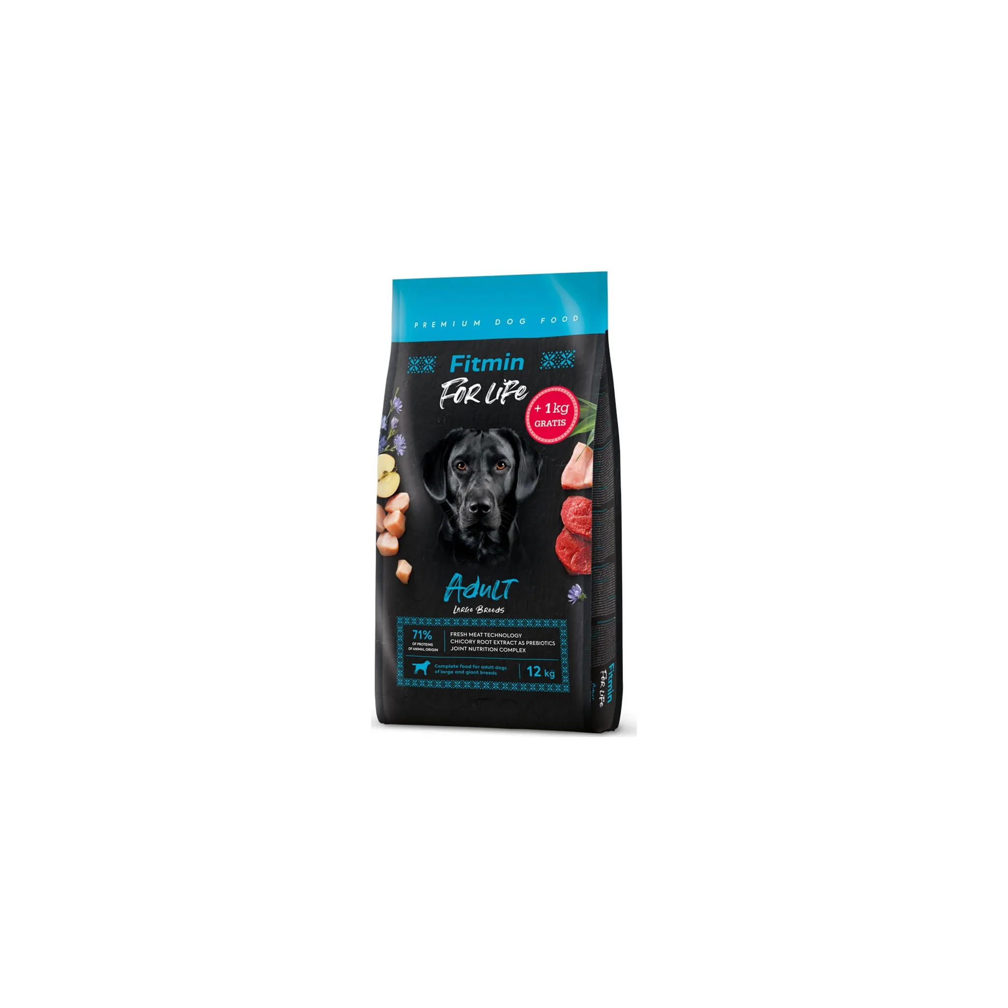 Fotografie 1 - Krmivo pro psa Fitmin For Life Dog Adult Large Breed 12 + 1 kg