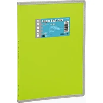 Set školních potřeb Album ofertowy A4 20 koszulek jasny zielony