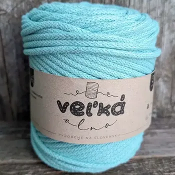 Příze Velká vlna Špagát 3mm Máta (Špagátová příze 3mm Máta)