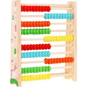Dřevěná hračka Drevené farebné počítadlo
