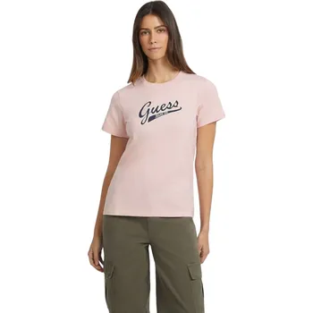 Dámské oblečení GUESS GJ SS CN REG SCRIPT W4YI13J1314 G6R4 L Velikost: XS