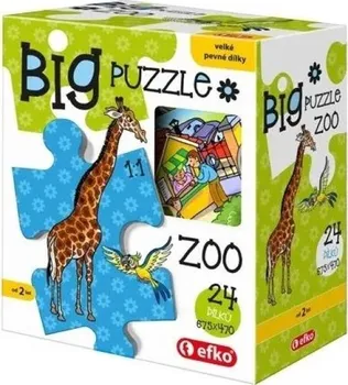 Puzzle efko Puzzle Big ZOO Baby 24 dílků	