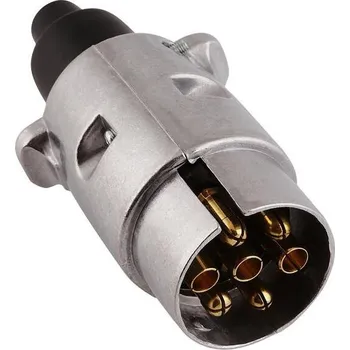 Auto-moto Zástrčka tažného zařízení 7 pólů - kovová