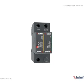 Přepěťová ochrana Hakel 27081 HSA-275/1+1 M SPD typ 2+3