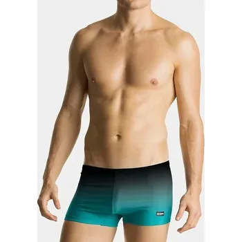 Pánské plavky Boxerky Atlantic KMS-317 M-2XL tmavě modrá M