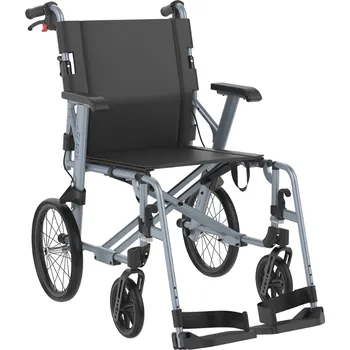 Invalidní vozík Transportní invalidní vozík skládací - Transportní invalidní vozík skládací šíře sedu 50 cm