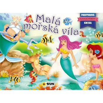 Leporelo Malá mořská víla - Prostorová kniha