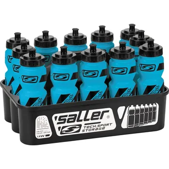 saller nosič na lahve + 12 lahví BARVA: 100 modrá