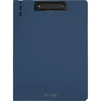 Strigo Dvojdeska STRIGO A4 s horním klipem - tmavě modrá 511255