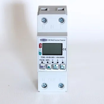 Centrální jednotka pro chytrou domácnost Smart wifi multifunkční chránič Tuya TOMZN 63A